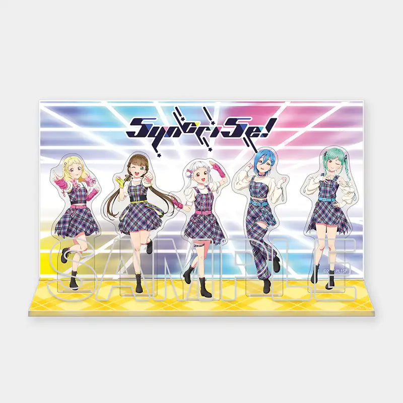 Love Live! Superstar!! x ANIPLUS - Acrylic Diorama Ver. Music-Talk-Teamwork!! - ANIPLUS - Acrylic Diorama - Harumio