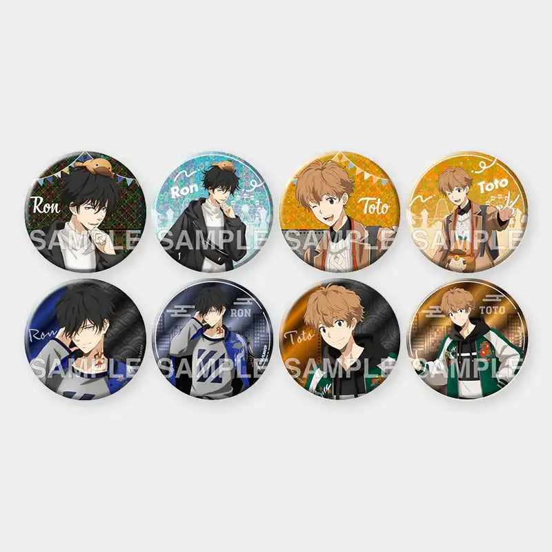 Ron Kamonohashi's Forbidden Deductions x ANIPLUS - Kirakira Can Badge Collection Kamonohashi Land & Sukajan ver. BOX - ANIPLUS - Can Badge - Harumio