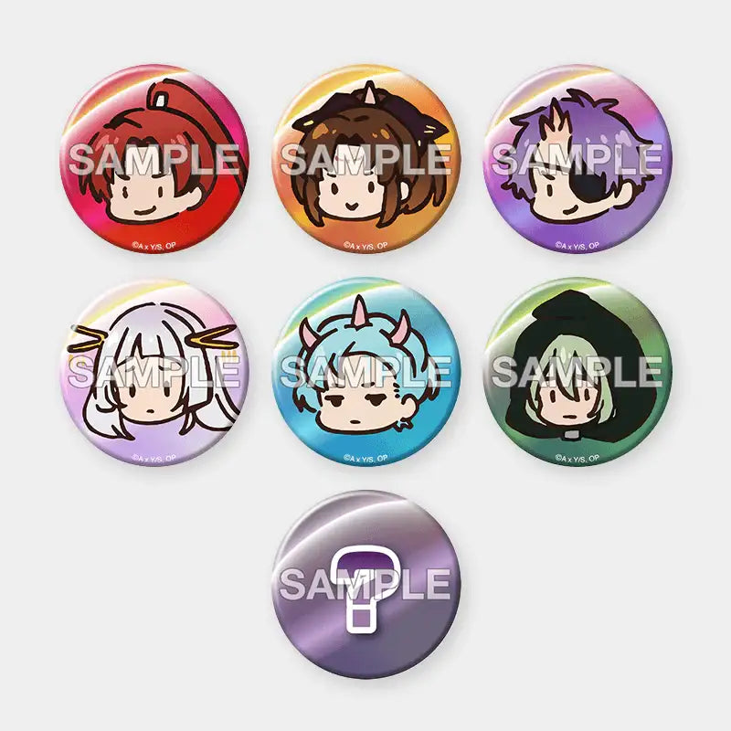 Favorite Child x ANIPLUS - Trading Hologram Chibi Can Badge Tokyo Blade BOX (7 types) - ANIPLUS - Can Badge - Harumio