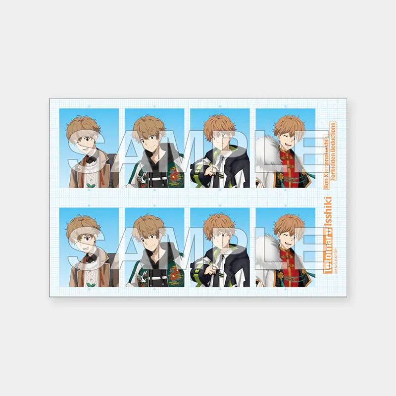 Ron Kamonohashi's Forbidden Deductions x ANIPLUS - ID Photo-style Sticker - ANIPLUS - Sticker - Harumio