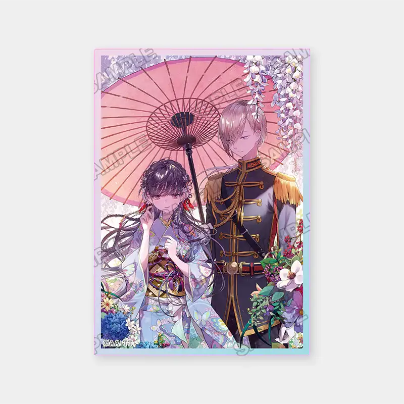 My Happy Marriage x ANIPLUS - Fujimi L Bunko 10th Anniversary Aurora Umbrella Acrylic Card Volume 4 - ANIPLUS - Acrylic Card - Harumio