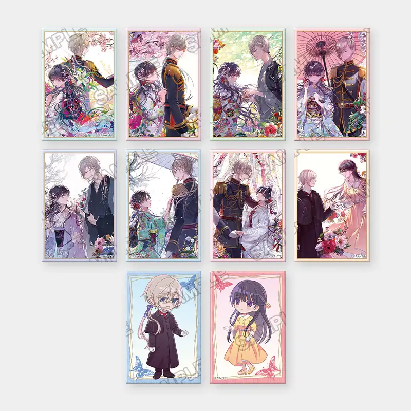 My Happy Marriage x ANIPLUS - Fujimi L Bunko 10th Anniversary Trading Square Can Badge - ANIPLUS - Can Badge - Harumio