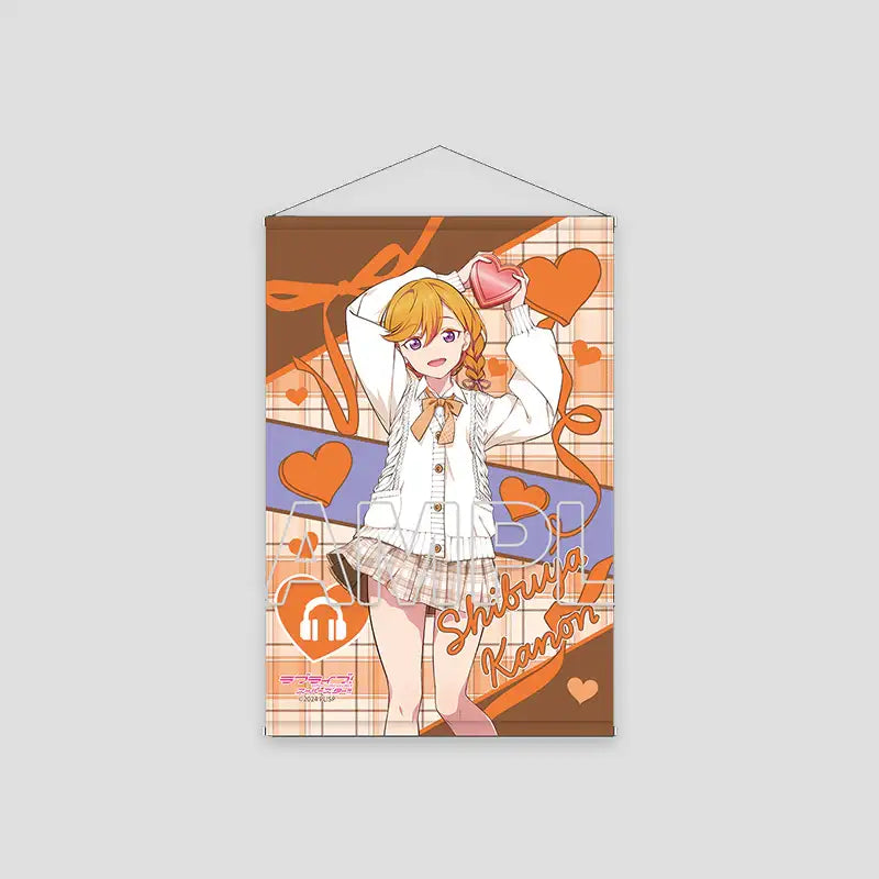 Love Live! Superstar!! x ANIPLUS - B2 Lame Tapestry Ver. Valentine 2025 - ANIPLUS - Tapestry - Harumio