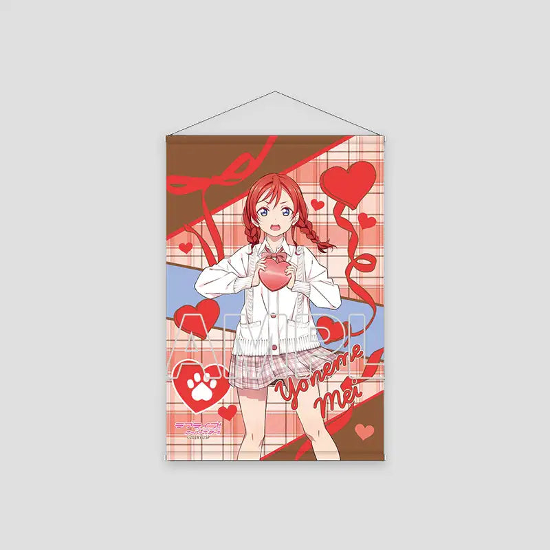 Love Live! Superstar!! x ANIPLUS - B2 Lame Tapestry Ver. Valentine 2025 - ANIPLUS - Tapestry - Harumio