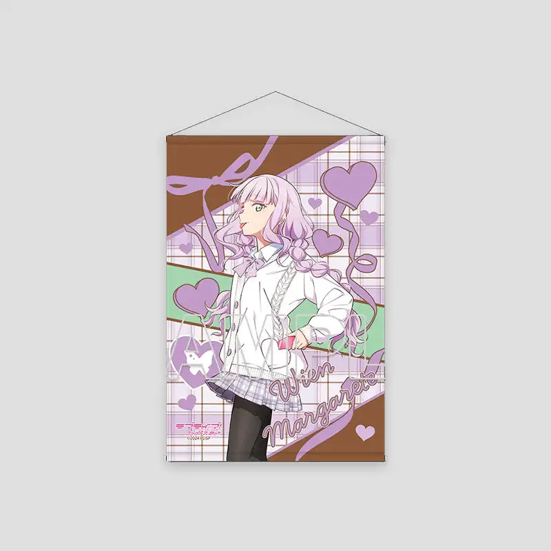 Love Live! Superstar!! x ANIPLUS - B2 Lame Tapestry Ver. Valentine 2025 - ANIPLUS - Tapestry - Harumio