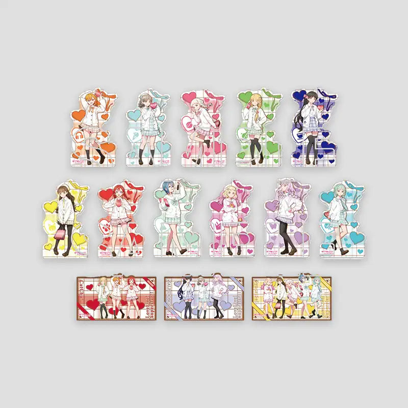 Love Live! Superstar!! x ANIPLUS - Trading Sticker Collection Ver. Valentine 2025 (Random) - ANIPLUS - Sticker - Harumio