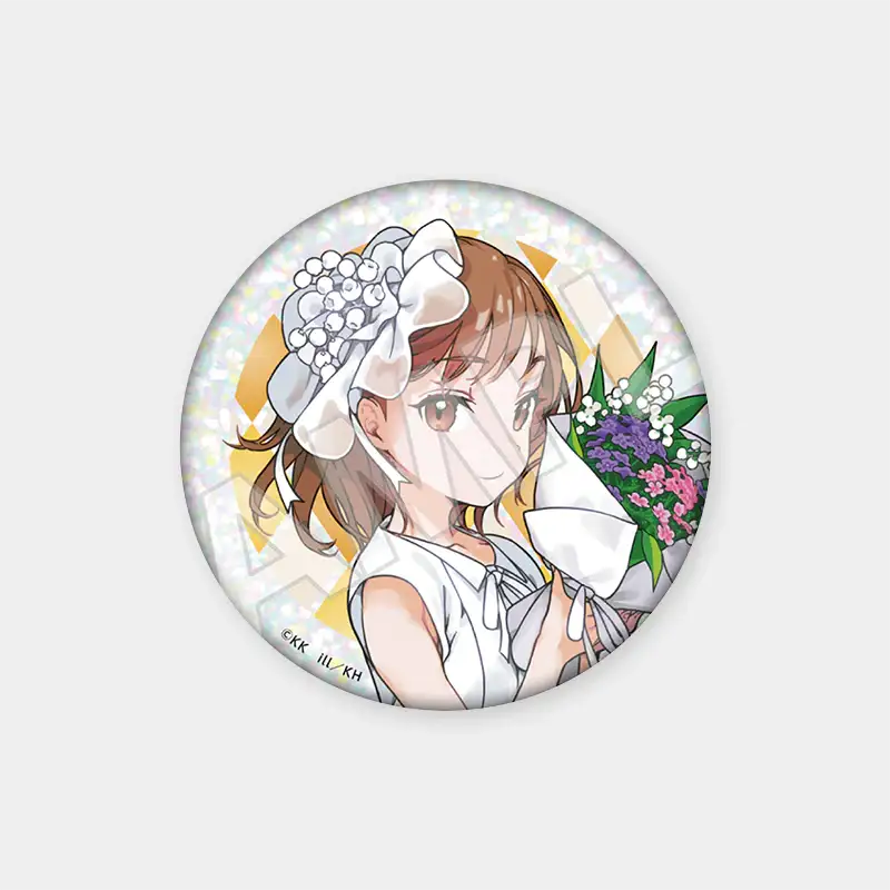 A Certain Magical Index x ANIPLUS - 20th Anniversary Hologram BIG Can Badge - ANIPLUS - Can Badge - Harumio