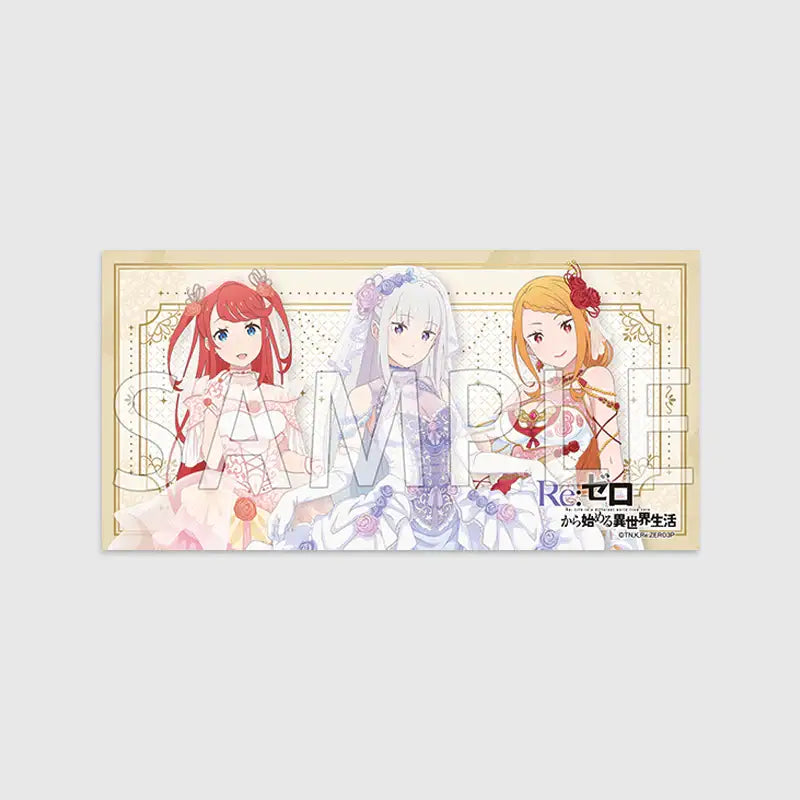 Re:Zero − Starting Life in Another World x ANIPLUS - Desk mat (Wedding ver.) - ANIPLUS - Desk Mat - Harumio