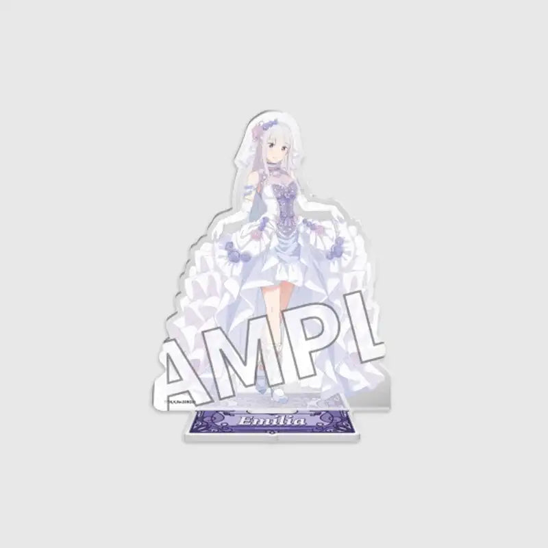 Re:Zero − Starting Life in Another World x ANIPLUS - Acrylic Stand Figure (Wedding ver.) - ANIPLUS - Acrylic Figure - Harumio