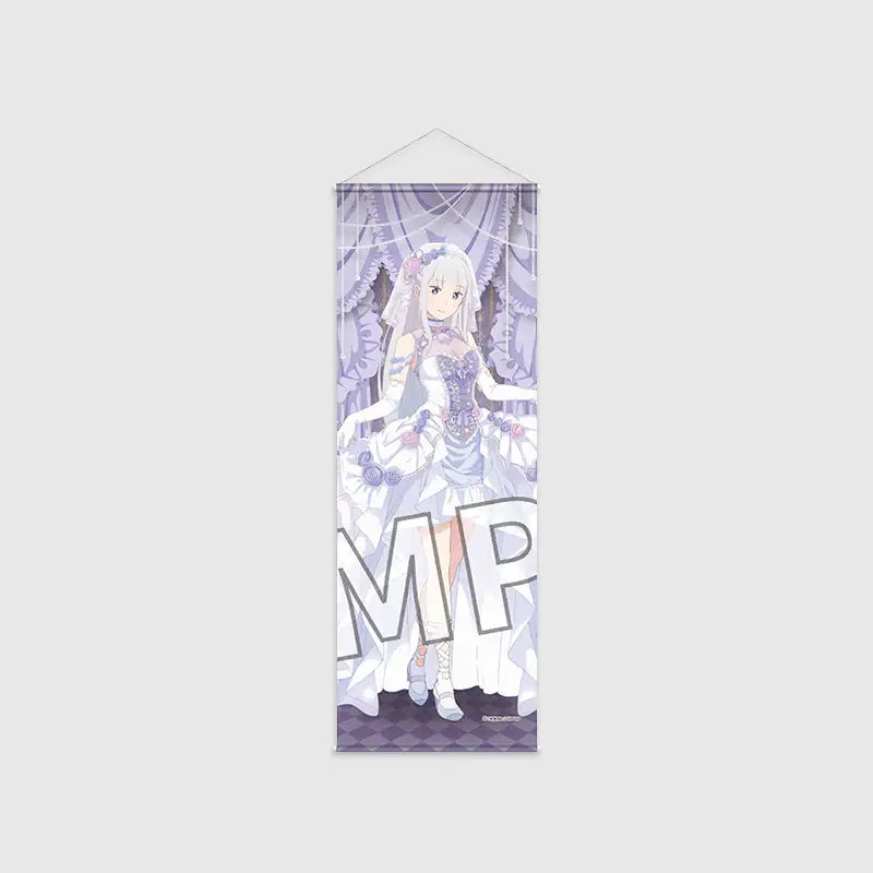 Re:Zero − Starting Life in Another World x ANIPLUS - B2 Half Tapestry (Wedding ver.) - ANIPLUS - Tapestry - Harumio