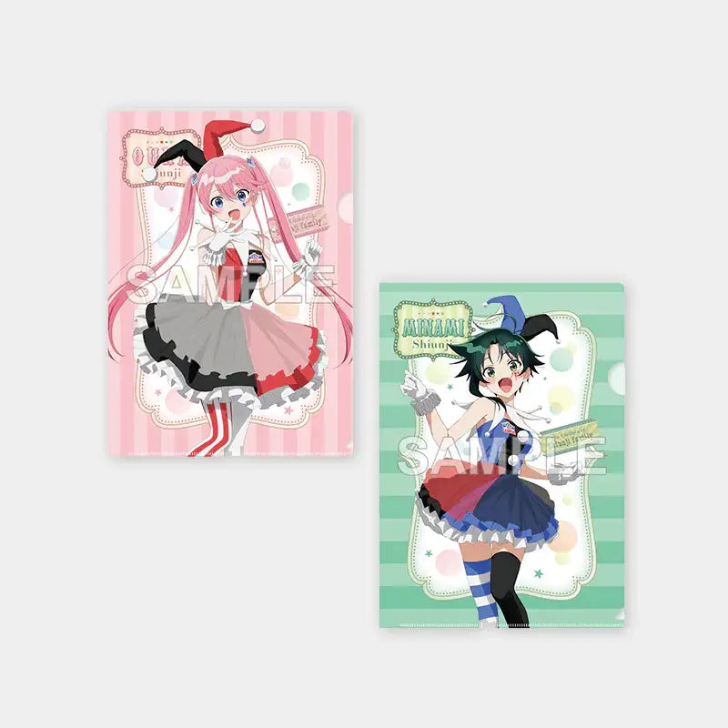 The Shiunji Family Children x ANIPLUS - Clear File Set Ouka & Minami (CARNIVAL ver.) - ANIPLUS - Clear File - Harumio