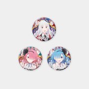 Re:Zero - Starting Life in Another World x ANIPLUS - Can Badge Set (CARNIVAL ver.) - ANIPLUS - Can Badge - Harumio