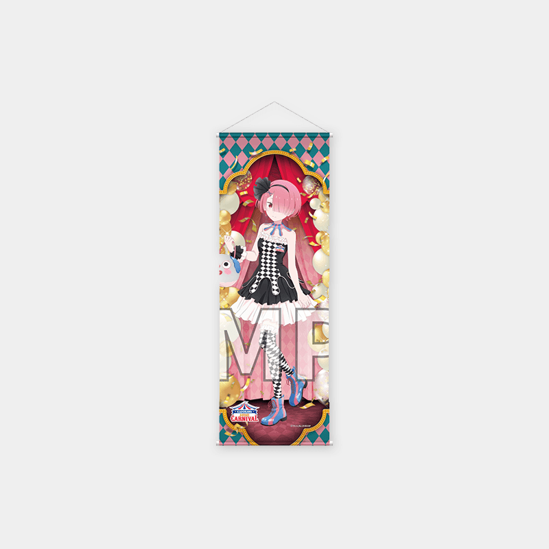 Re:Zero - Starting Life in Another World x ANIPLUS - Ram B2 Half Tapestry (CARNIVAL ver.)