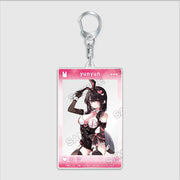 Konosuba: God's Blessing on This Wonderful World! x ANIPLUS - SNS-style Acrylic Key Holder Fuyun Bunny ver. - ANIPLUS - Acrylic Key Holder - Harumio
