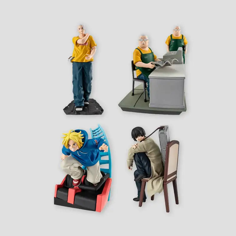 Sakamoto Days x ANIPLUS - Petitrama EX Cut Out Shin 4-piece BOX - ANIPLUS - Doll Figure - Harumio