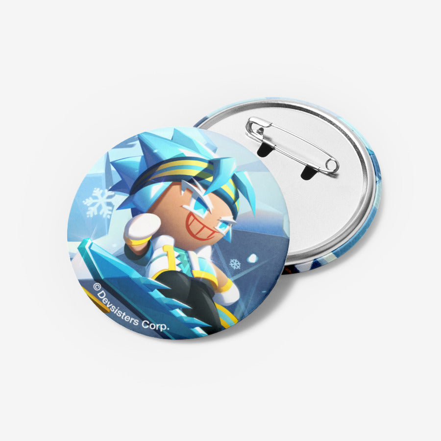 Cookie Run : Tower of Adventure - Ice Mint Cookie Pin Button - Marpple Shop - Pin Button - Harumio