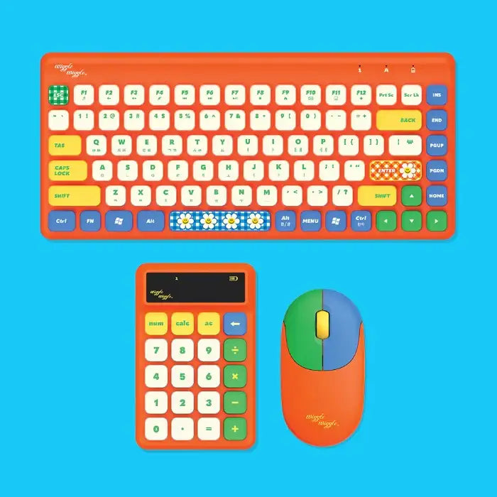 Wiggle Wiggle x ABKO - Wireless Keyboard and Mouse Set - Wiggle Wiggle - Keyboard - Harumio