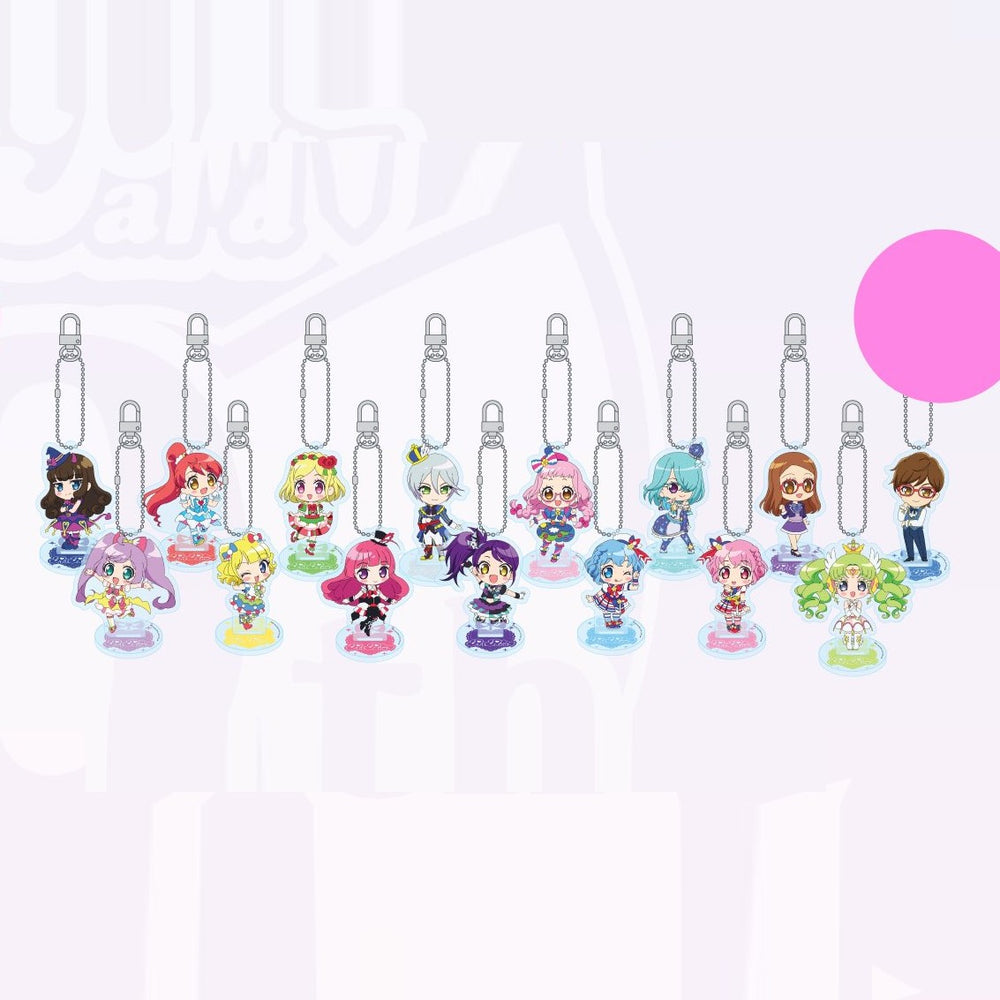 PriPara 10th Anniversary Pop-up - SD Hologram Acrylic Stand Keyring