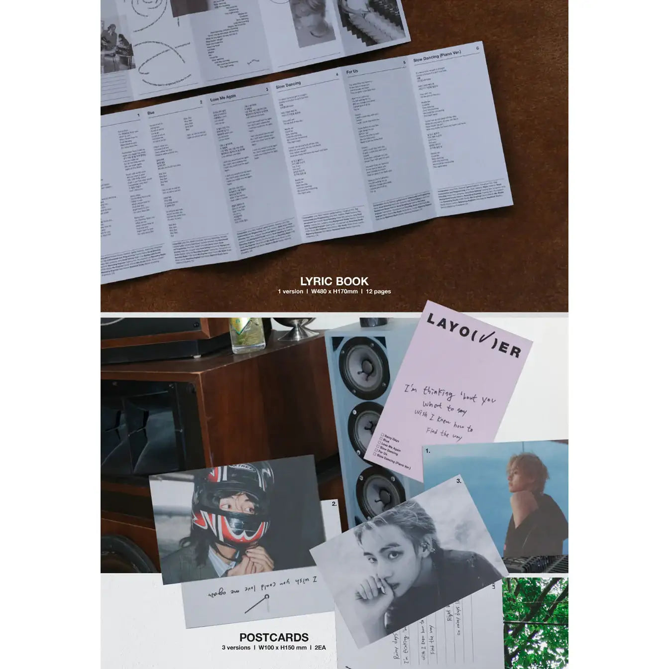 BTS V - Layover : 1st Solo Album - BTS V - Album - Harumio
