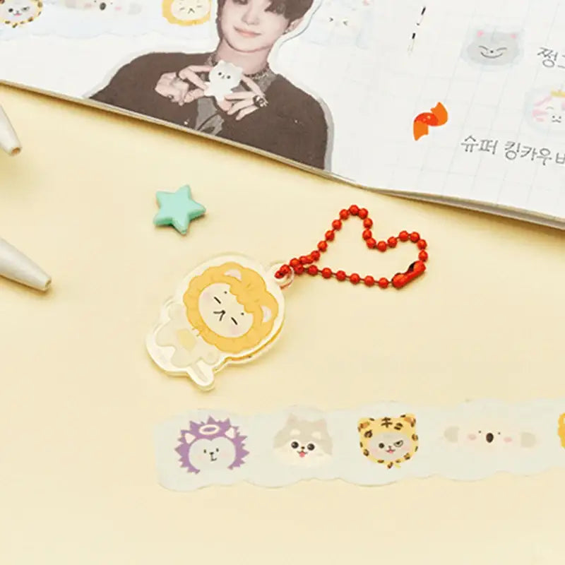 TREASURE - Funny Treasure - Random Acrylic Keyring - TREASURE - Keyring - Harumio