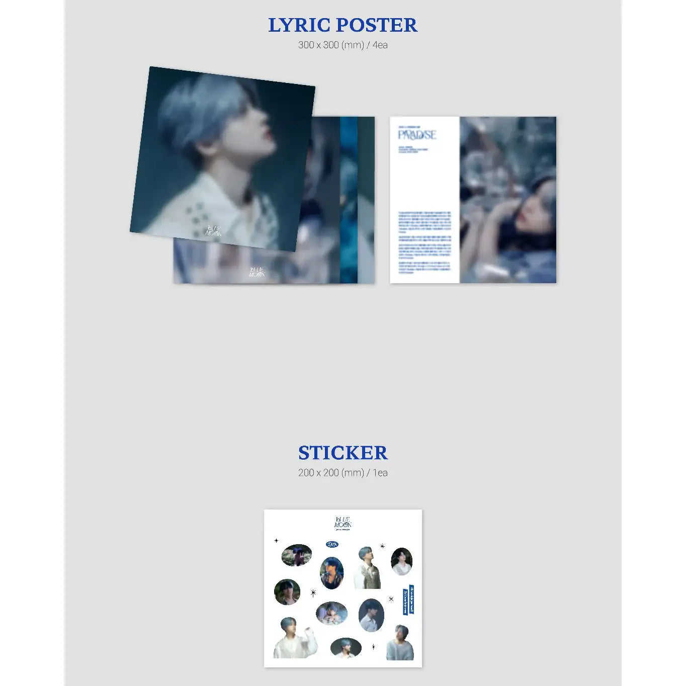 Kim Jin Hwan (Jay) - Blue Moon : 1st Solo pt.2 (LP) - Kim Jin Hwan (Jay) - Album - Harumio