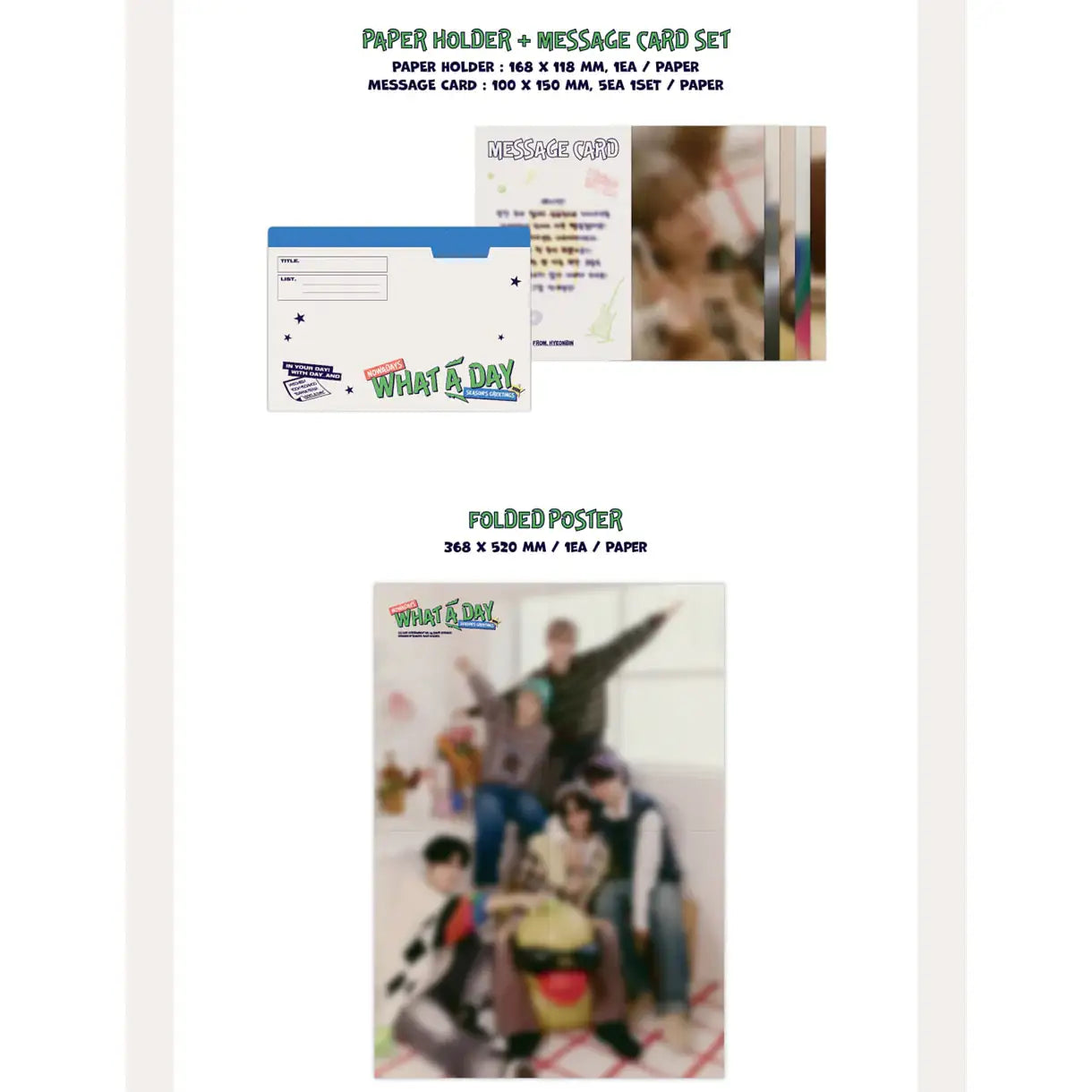 NOWADAYS - 2025 Season's Greetings - Cube Entertainment - Merchandise - Harumio