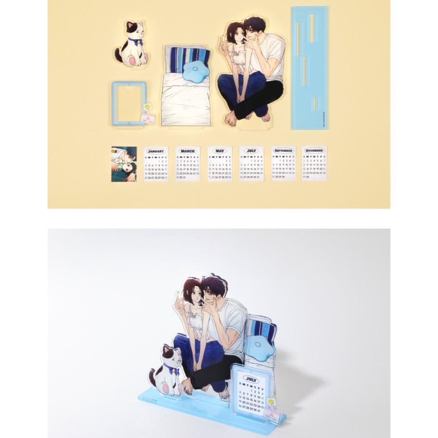 Webtoon Friends Originals - 2026 Acrylic Desk Calendar