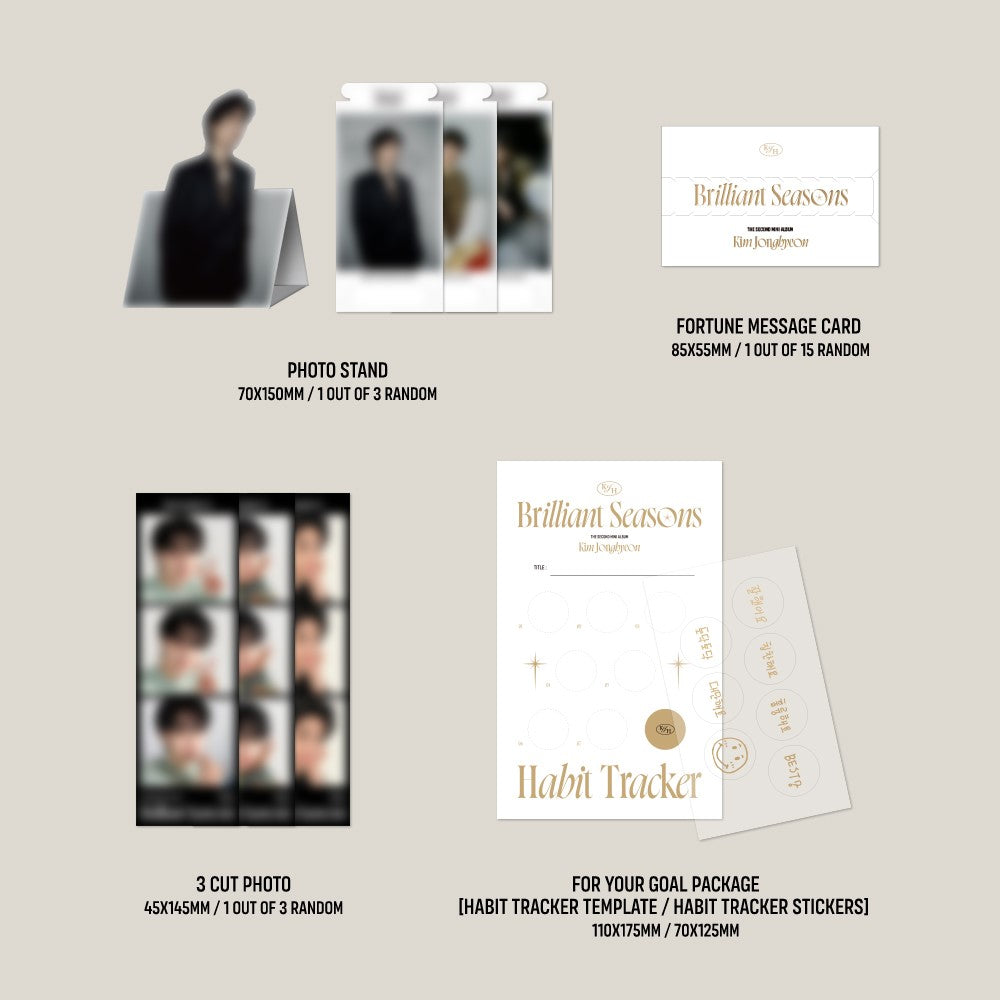Kim Jong Hyeon -  Brilliant Seasons : 2nd Mini Album (Platform Version)