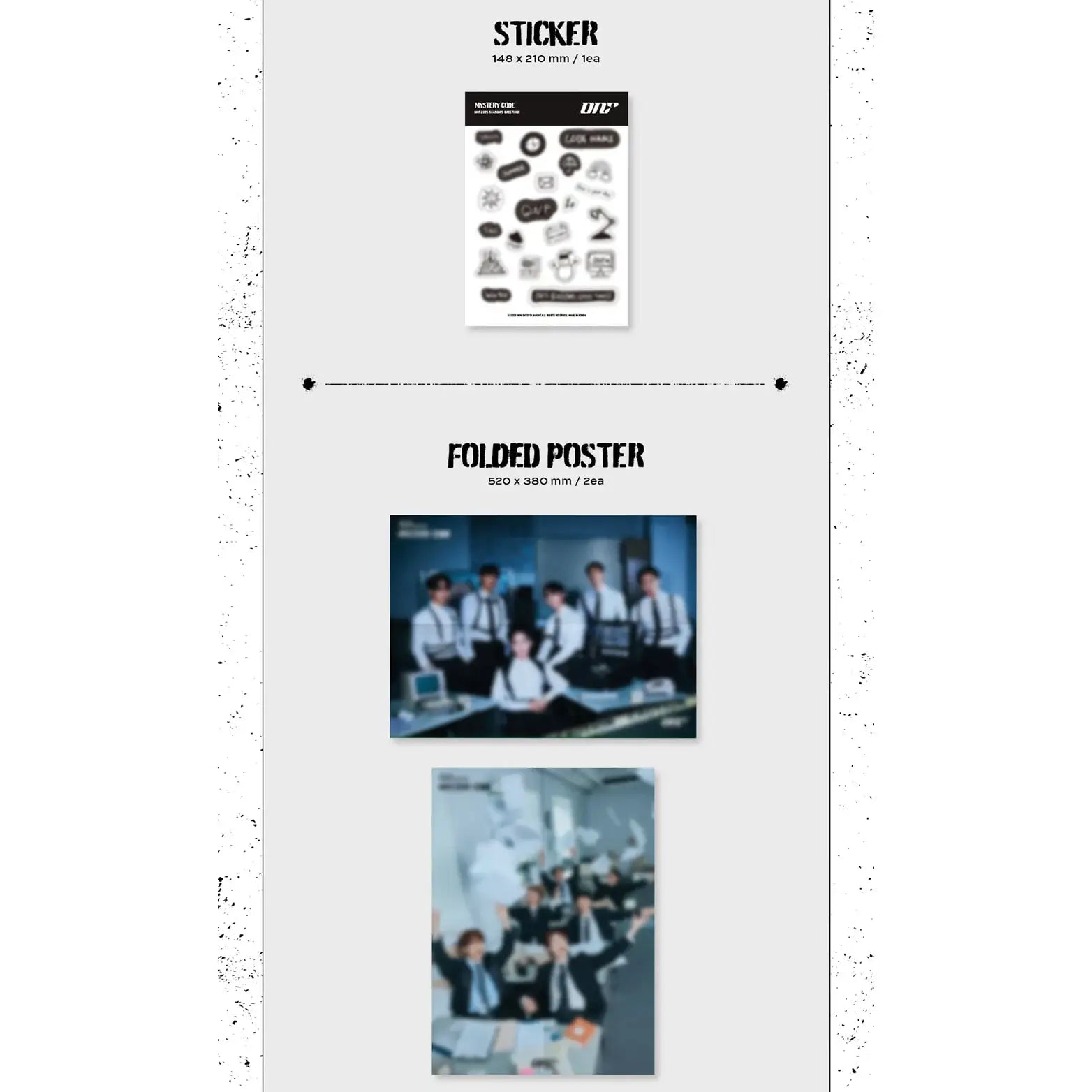 ONF - 2025 Season's Greetings (MYSTERY CODE) - WM Entertainment - Merchandise - Harumio
