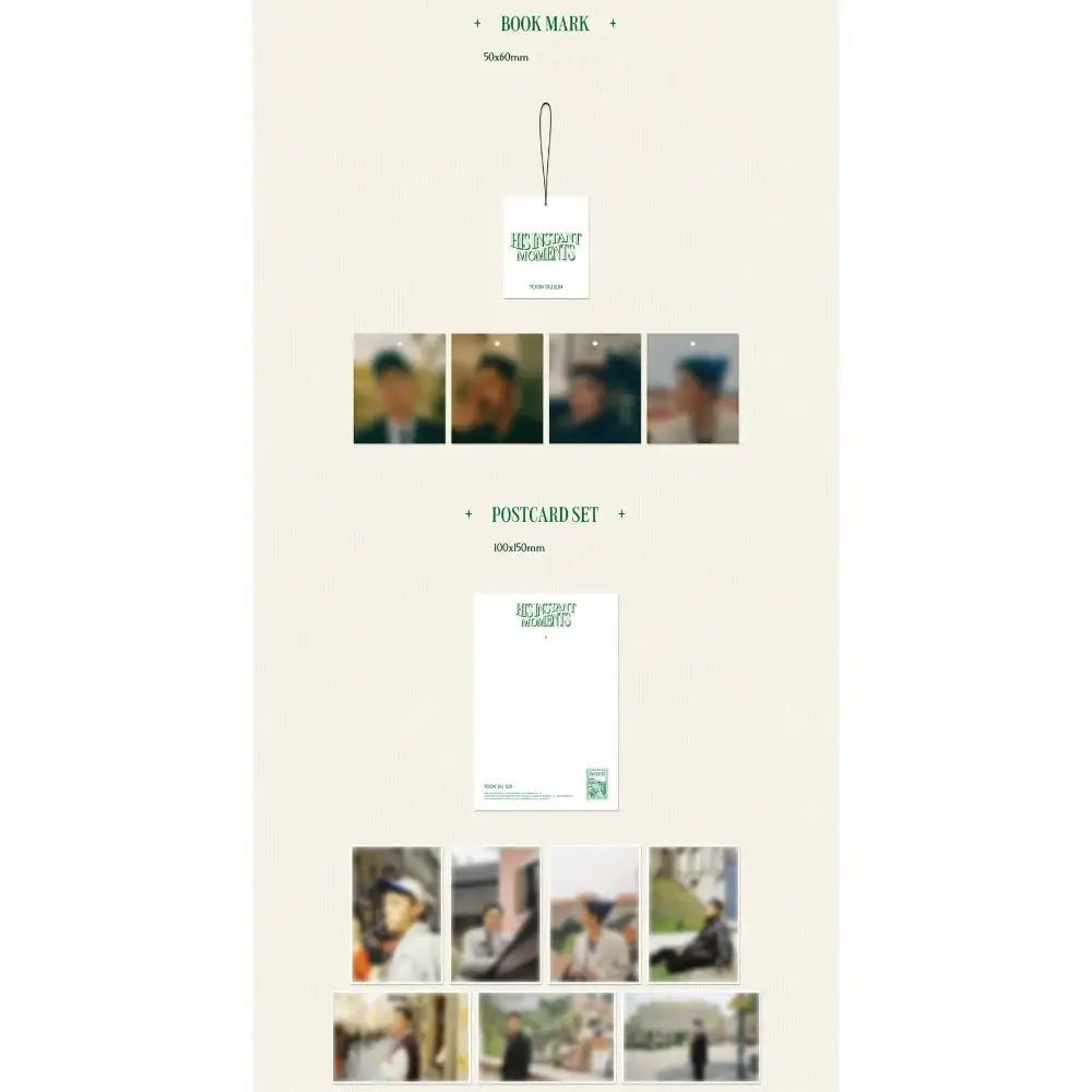 Yoon Du-jun - His Instant Moments Official Photo Book - Yoon Du-jun - Photobook - Harumio