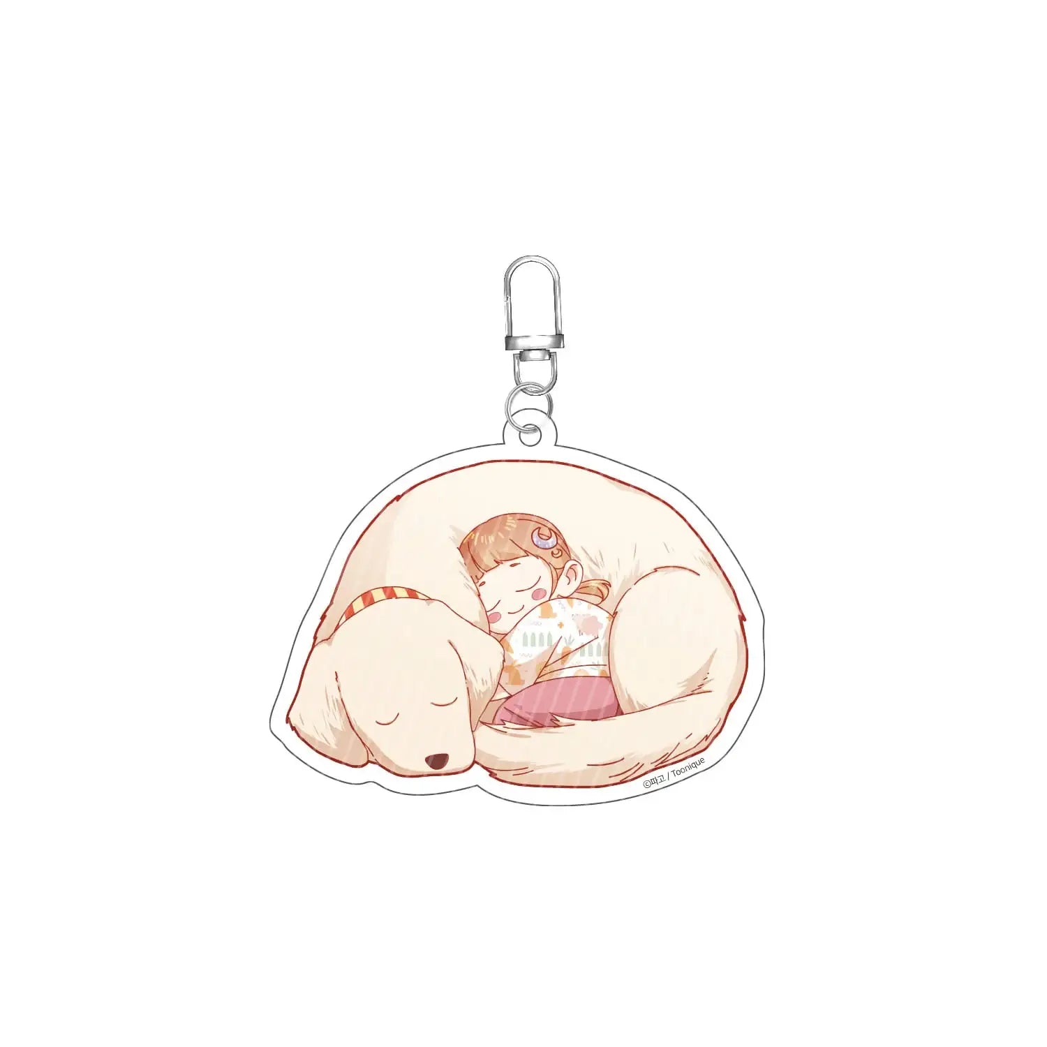 Love Is An Illusion! - SD Acrylic Keyring - Toon!que - Acrylic Keyring - Harumio