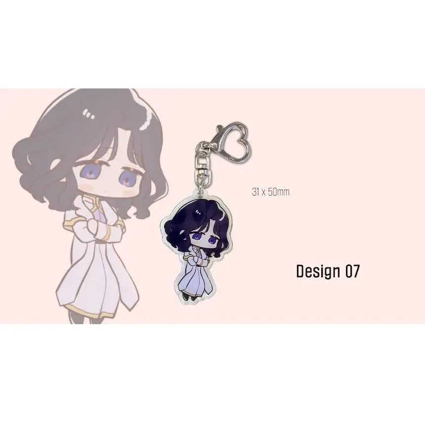 Saving My Sweetheart - SD Acrylic Keyring - BeOn - Acrylic Keyring - Harumio