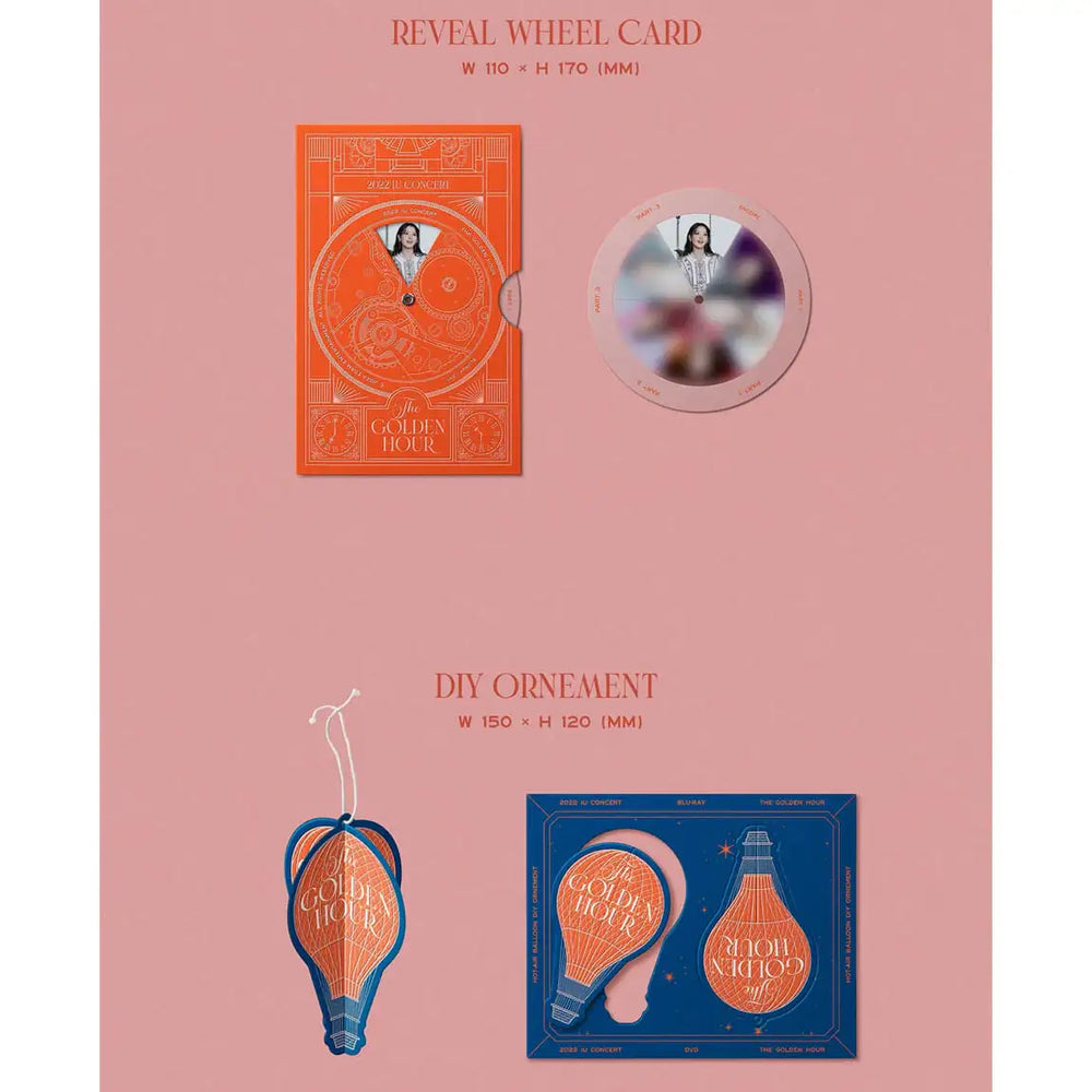 IU - 2022 IU Concert (The Golden Hour : Under The Orange Sun) DVD - IU - DVD - Harumio