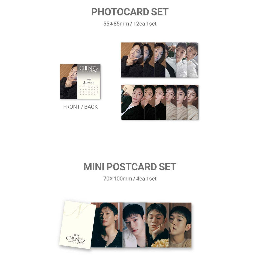 CHEN - 2025 Season's Greetings (Chen’s Chennel ON & OFF) - INB100 - Merchandise - Harumio