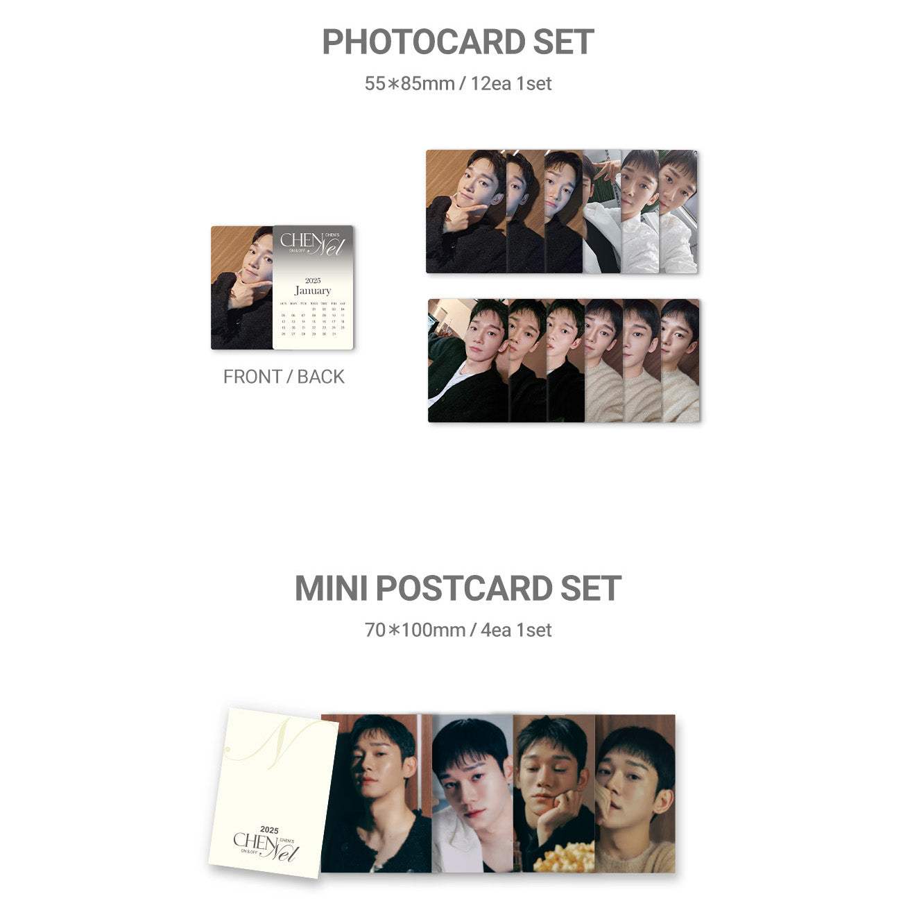 CHEN - 2025 Season's Greetings (Chen’s Chennel ON & OFF) - INB100 - Merchandise - Harumio