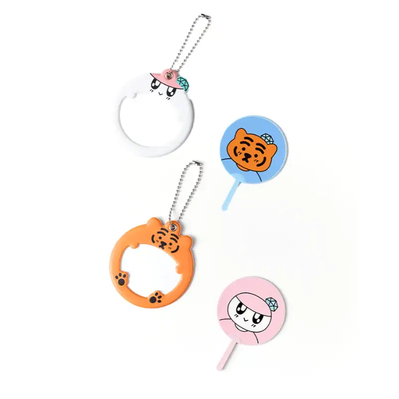 Seventeen - Bongbongee X Muzik Tiger - Mini Picket Keyring Set - SEVENTEEN - Keyring - Harumio