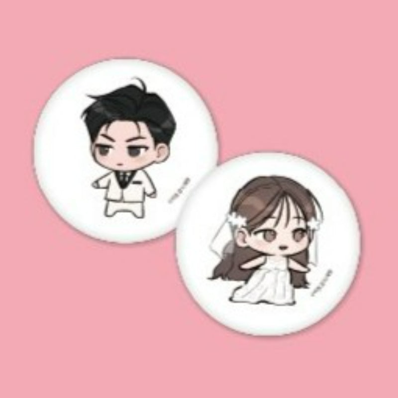Positively Yours - Sweetoon Room - Can Badge Set