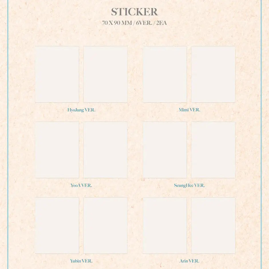 OH MY GIRL - Golden Hourglass : 9th Mini Album (POCA Album) - OH MY GIRL - Album - Harumio