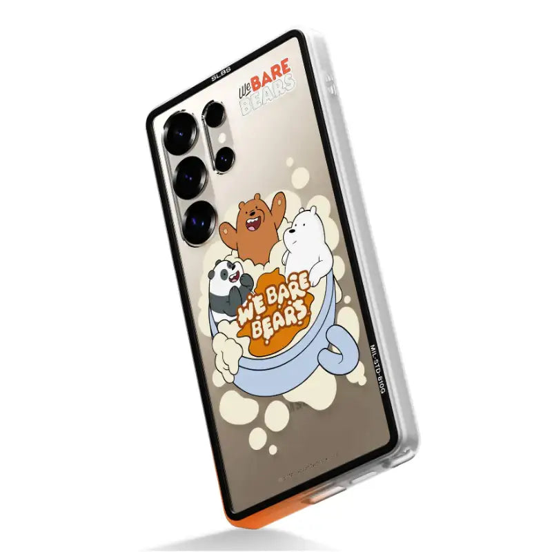 SLBS - We Bare Bears Impression Magnet Case (Galaxy S25 Series) - SLBS - Phone Case - Harumio