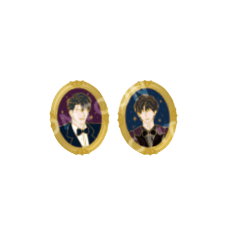 BOM CINEMA TOWN - Metal Badge Set - BOMTOON - Metal Badge - Harumio