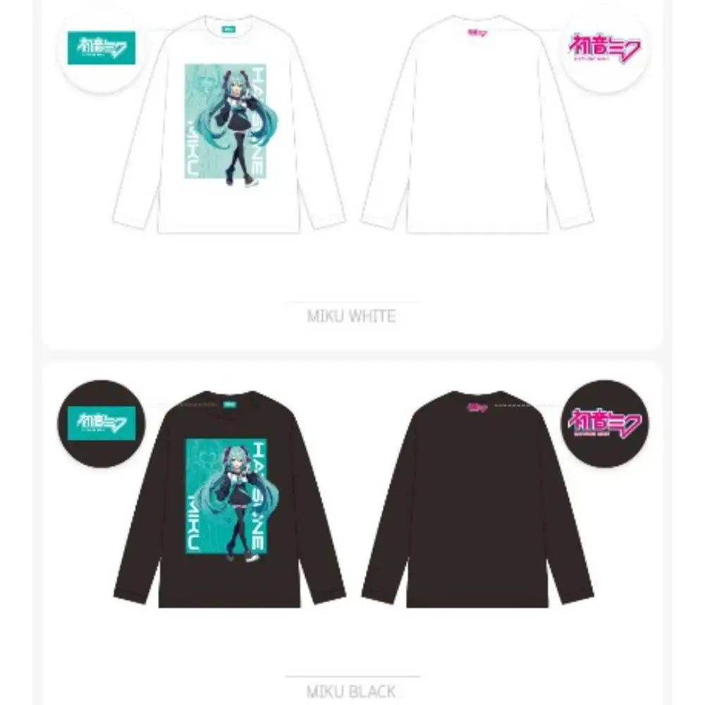Hatsune Miku - Piapro Characters WE!FLASH Long Sleeve Shirt - Hatsune Miku - Long Sleeve Shirts - Harumio