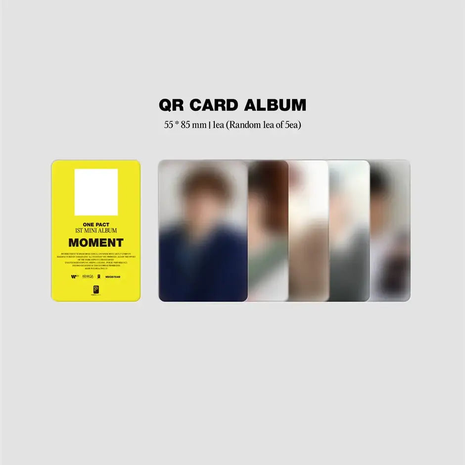 ONE PACT - Moment : 1st Mini Album (POCA Album) - Warner Music / Arma D&T Co., Ltd. - Album - Harumio