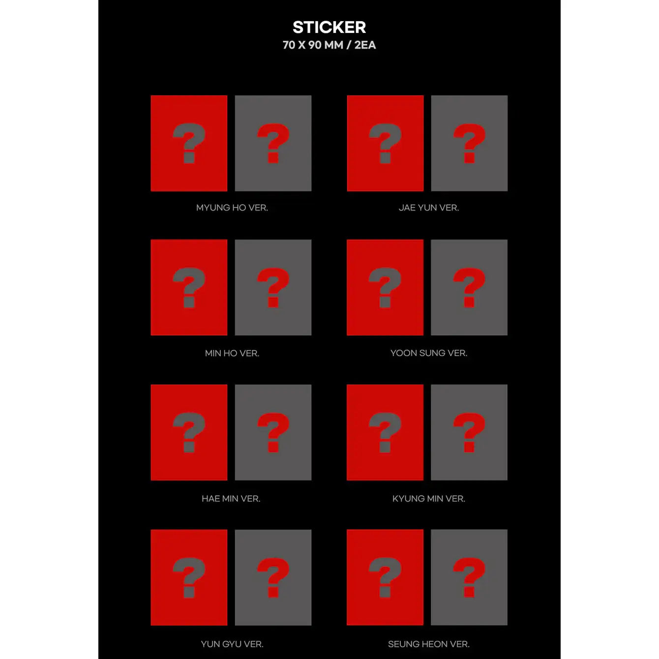 8TURN - Stunnin : 3rd Mini Album (POCA Album - Random) - Stone Music Entertainment - Album - Harumio