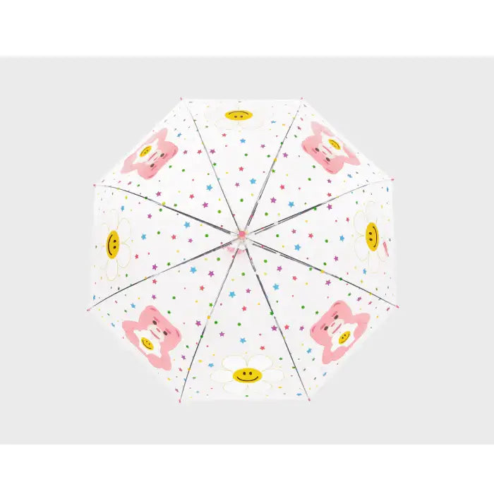 Wiggle Wiggle x Bellygom - Transparent Umbrella - Wiggle Wiggle - Umbrella - Harumio