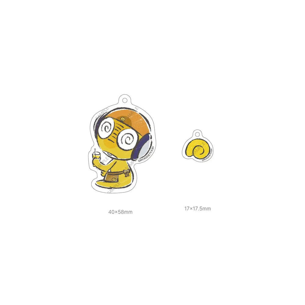 Keroro Gunsou - Illustration Acrylic Keyring (Cafe ver.) - Toon!que - Acrylic Keyring - Harumio
