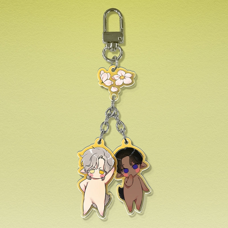 Smyrna and Capri - Acrylic Keyring