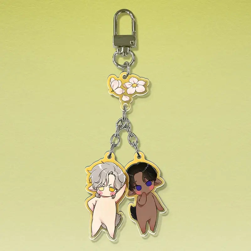 Smyrna and Capri - Acrylic Keyring - Lezhin - Acrylic Keyring - Harumio