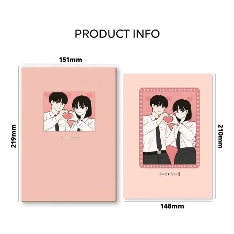 Love Revolution - Gong Joo-young & Wang Ja-rim Couple Album - Webtoon Friends - Album - Harumio