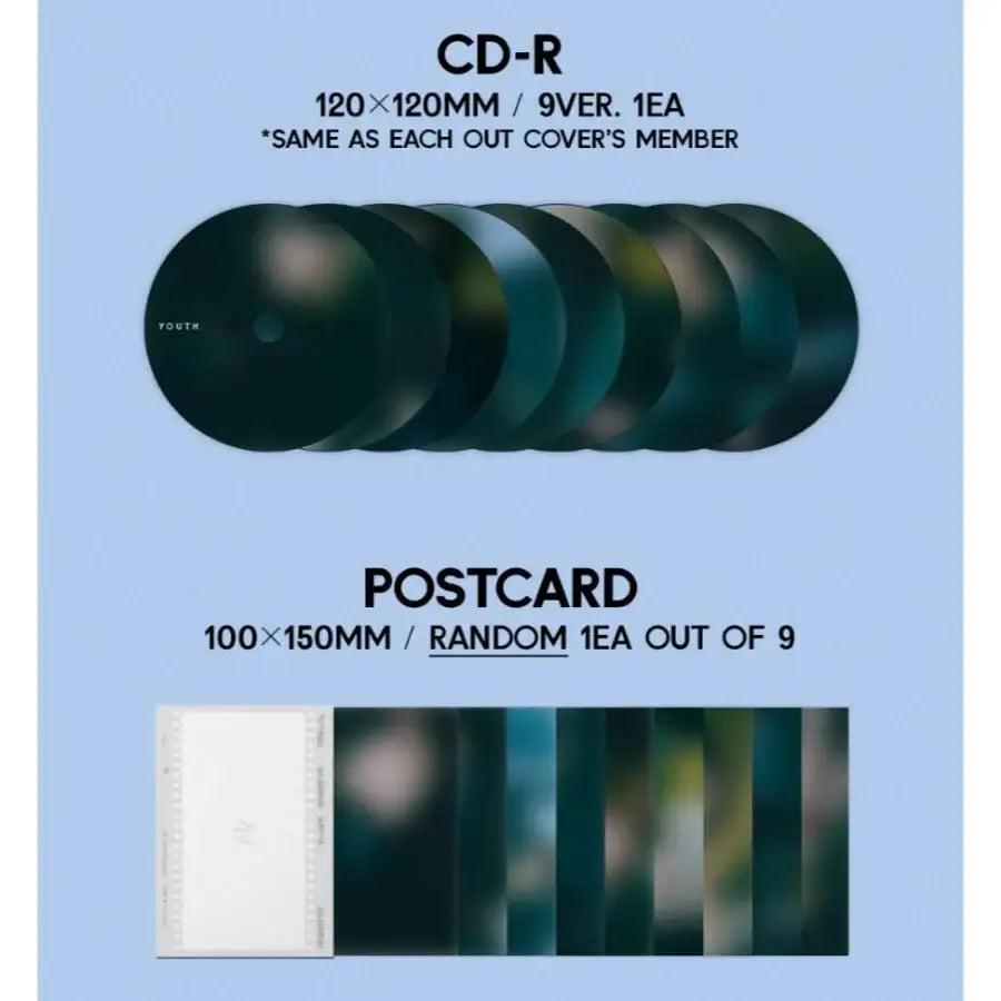 ZEROBASEONE - Youth in the Shade : 1st Mini Album (Digipack Version) - ZEROBASEONE - Album - Harumio