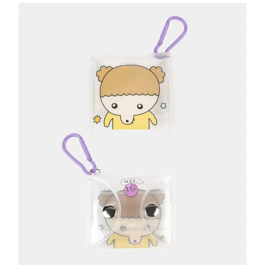 Maru Is a Puppy - Clear Mini Case - Webtoon Friends - Stationery - Harumio